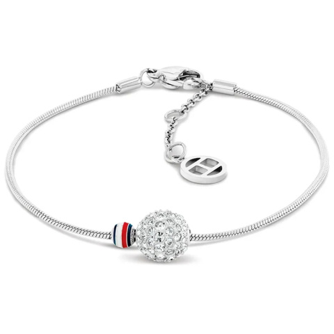 Tommy Hilfiger Holiday Beads ezüst színű női karkötő THJ2781076
