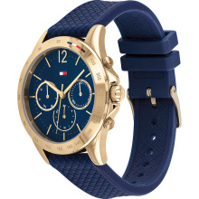 Tommy Hilfiger férfi karóra, Haven sötétkék és arany színű TH1782198