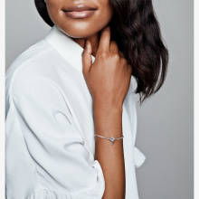 Pandora Moments Lány csontváz ezüst charm