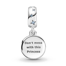 Pandora Moments Star Wars Leia hercegnő ezüst függő charm