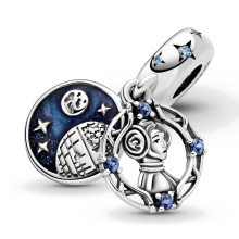 Pandora Moments Star Wars Leia hercegnő ezüst függő charm