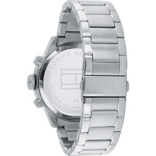 Tommy Hilfiger Férfi karóra, TRENT ezüst színű TH1791805