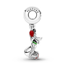 Pandora Moments Disney Pluto karácsonyi ajándék ezüst charm