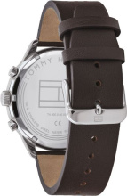 Tommy Hilfiger férfi karóra, Chase barna bőrszíjas TH1791579