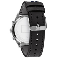 Tommy Hilfiger férfi karóra, Ashton fekete színű TH1791740