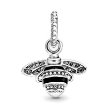 Pandora Szikrázó méhkirálynő ezüst medál