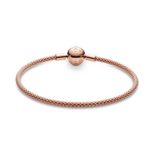 Pandora Moments Hálós rozé karperec