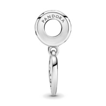 Pandora Moments Gratuláló szív és csillagok ezüst függő charm