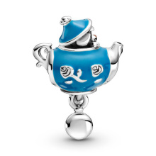 Pandora Moments Alice csodaországban kulcs és ajtógomb ezüst függő charm