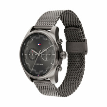 Tommy Hilfiger férfi karóra, Sawyer asztroszürke színű TH1710421