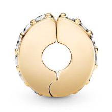 Pandora Moments arany klip charm