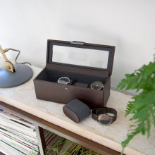 Stackers Barna négy fakkos óradoboz