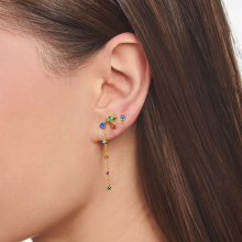 Thomas Sabo többszínű női ezüst fél pár fülbevaló