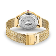 Thomas Sabo sárga arany színű szitakötő női óra 