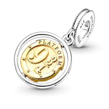Pandora Moments Harry Potter forgó Hedvig függő shine és ezüst charm