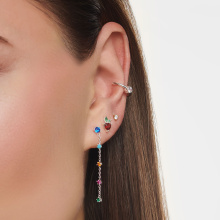Thomas Sabo többszínű női ezüst fél pár fülbevaló
