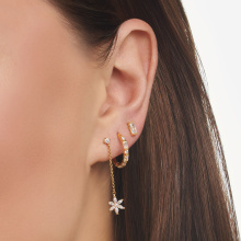 Thomas Sabo fehér női ezüst fülbevaló