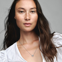 Pandora Szív családfa collier ezüst nyaklánc és medál