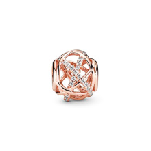 Pandora Moments Galaxis rozé arany charm