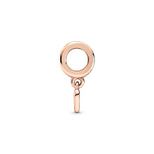 Pandora Moments rozé arany charm