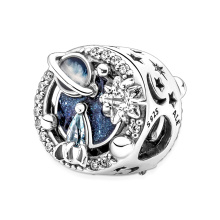 Pandora Moments Utazás a galaxisba ezüst charm