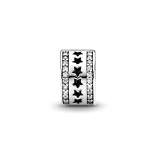 Pandora Moments Csillagok ezüst klip charm