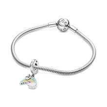 Pandora Moments A szerelem szivárványa ezüst charm