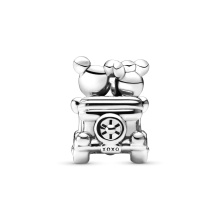 Pandora Moments Mickey & Minnie vintage autó ezüst charm