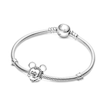 Pandora Moments Mickey egér pavé ezüst klip charm