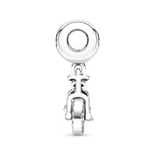 Pandora Moments Tündöklő bicikli ezüst charm