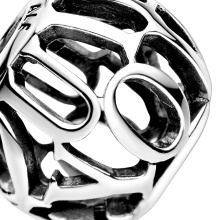 Pandora Moments Áttört I Love You ezüst charm