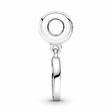 Pandora Moments Mindig és örökké tartó lelki társak ezüst függő charm