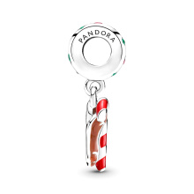 Pandora Moments Mézeskalács figura ezüst függő charm
