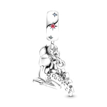 Pandora Moments Disney Bambi és Toppancs függő ezüst charm