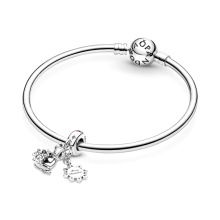 Pandora Moments Disney Bambi és Toppancs függő ezüst charm