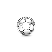 Pandora Moments Szikrázó futball ezüst charm