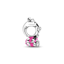 Pandora Moments Disney Alice Csodaországban vigyorgó macska ezüst charm