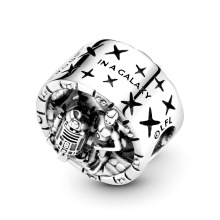 Pandora Moments Star Wars C-3PO és R2-D2 áttört ezüst charm