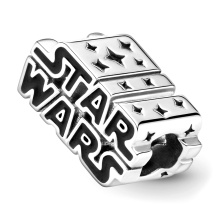 Pandora Moments Star Wars 3D logó ezüst charm