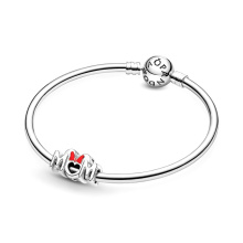 Pandora Moments Disney Minnie egér masni és anyuka ezüst charm