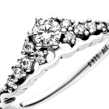 Pandora Mesebeli tiara ezüst gyűrű