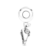 Pandora Moments Írógép ezüst függő charm