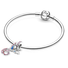 Pandora Moments Kínai mitikus főnix ezüst függő charm