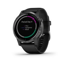 Garmin okosóra Vívoactive 4 Black pulzusmérő óra