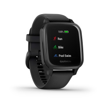 Garmin okosóra Venu Sq Music Fekete , szürke kerettel