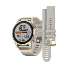 Garmin okosóra Fenix 7S Krémarany világos homok színű (Solar)