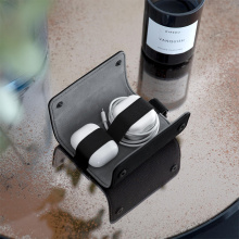 Stackers Férfi fekete Airpod tartó