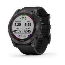 Garmin okosóra Fenix 7 fekete,fekete kerettel