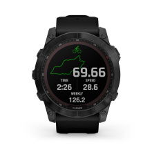 Garmin okosóra Fenix 7 fekete,fekete kerettel