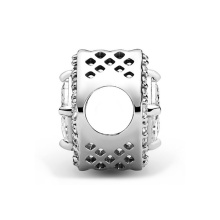 Pandora Moments Geometrikus ragyogás ezüst charm